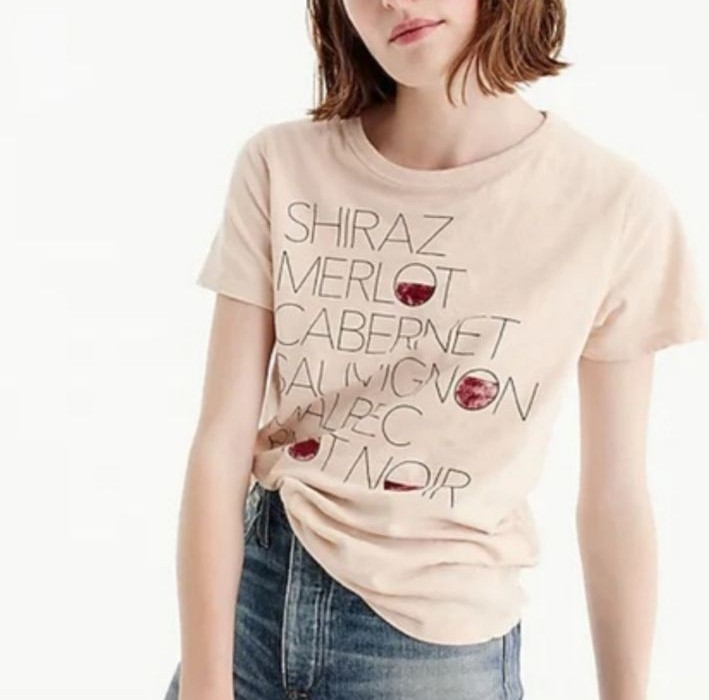 Details about NEW WOMEN'S XL J CREW SKIERS VINTAGE COTTON GRAPHIC SKIING T-SHIRT Details about NEW WOMEN'S XL J CREW SKIERS VINTAGE COTTON GRAPHIC SKIING T-SHIRT